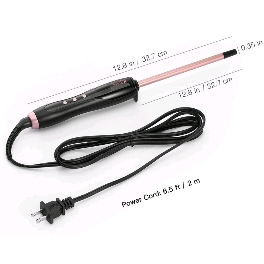 Kipozi thin curling iron